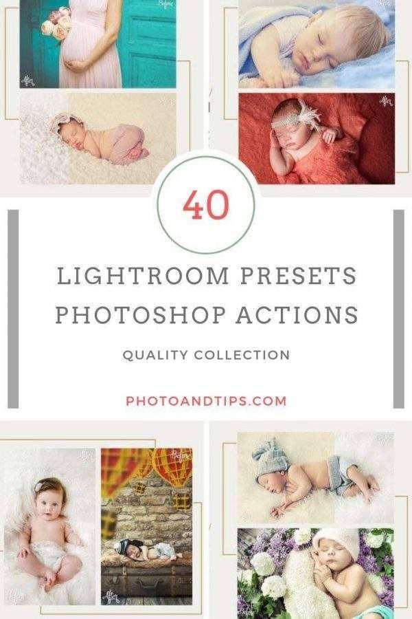 Newborn Lightroom Presets and Photoshop Actions