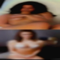 Plus sized naked woman