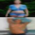 Naked woman years
