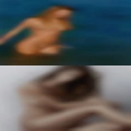 Naked woman years
