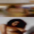Black nude woman