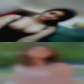 Mature woman massages black