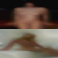 Naked mature woman flip flops