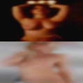 Nude woman Christmas