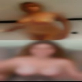Muscular woman threesome