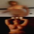 Sexy naked woman masturbating