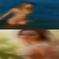 Woman looking Montebello
