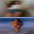 Older woman Hurricane, West who