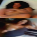 Black horny woman