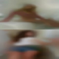 Woman looking big dick man date