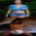 Woman looking