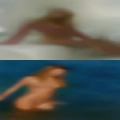 Woman West Beach who