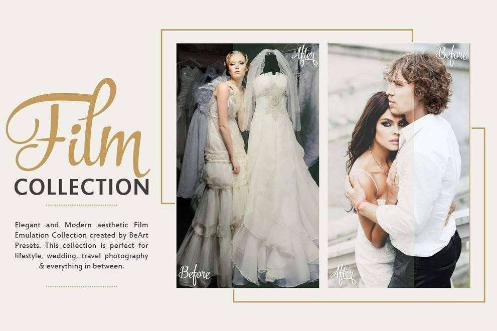 Film Wedding Lightroom Presets - Photoshop Actions