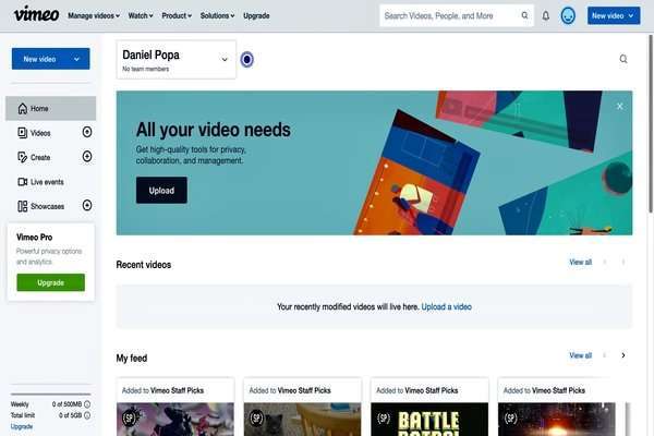 GrooveVideo vs. Vimeo: Choosing Best Video Marketing Platform